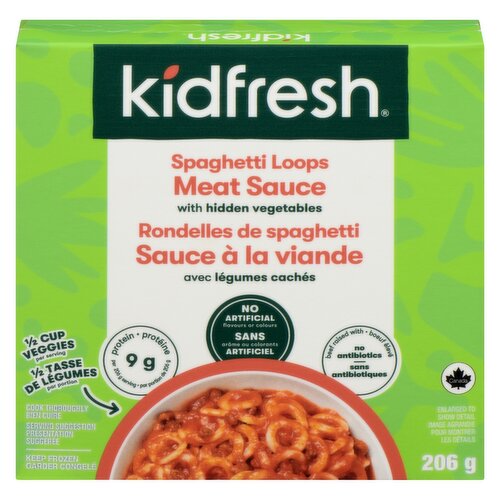 Kidfresh - Spaghetti Loops Meat Sauce with hidden vegetables