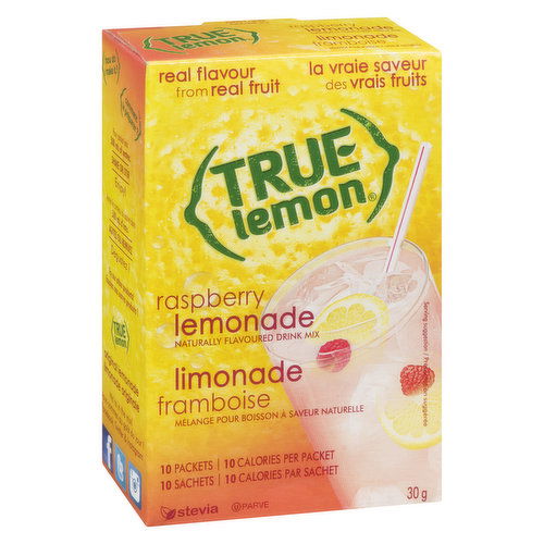 True Lemon - Drink Mix Raspberry Lemonade