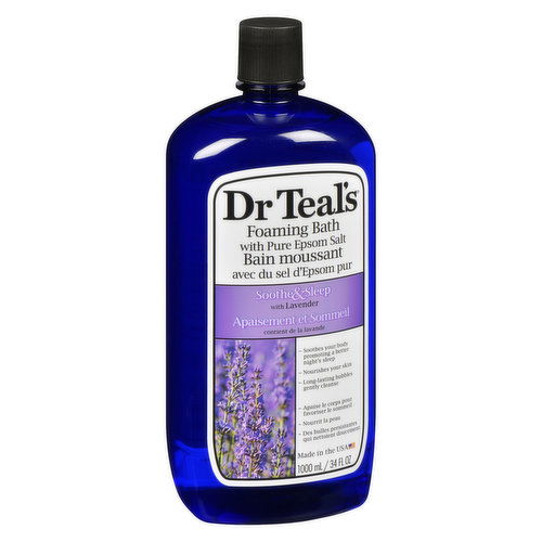 Dr Teal's - Foaming Bath Soothe & Step w/ Lavender