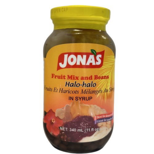 Jonas - Fruit Mix and Beans in Syrup