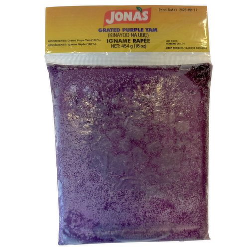 Jonas - Grated Purple Yam