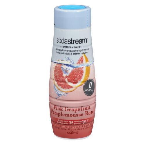 Soda Stream - Zero Calories Pink Grapefruit Duo Cap