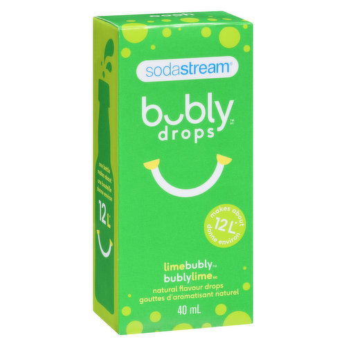 SodaStream - Bubly Drops Lime Bubly