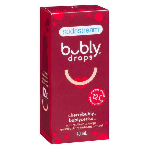 SodaStream - Bubly Drops Cherry Bubly