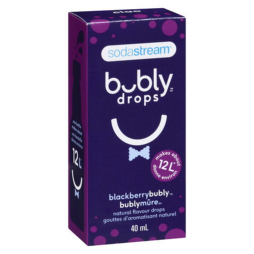 SodaStream - Bubly Drops Blackberry Bubly