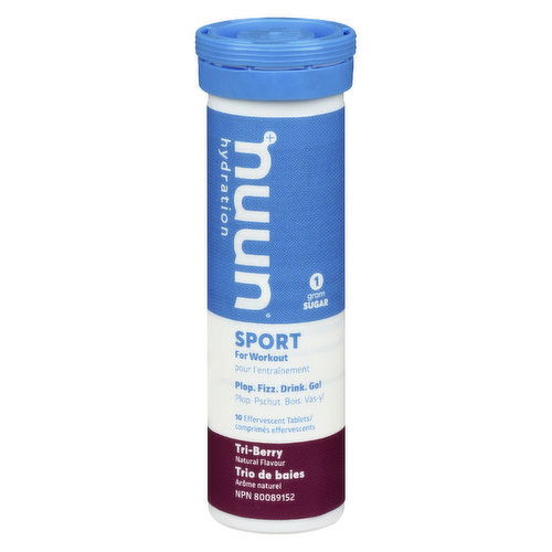 nuun - Sport Hydration Tablets Tri-Berry