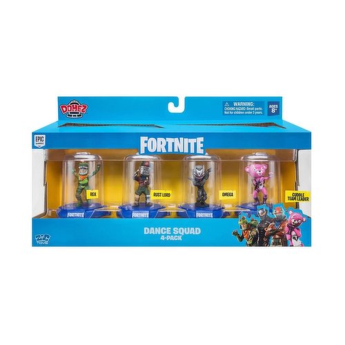 Domez - Fortnite Dance Squad Figure 4 Pack