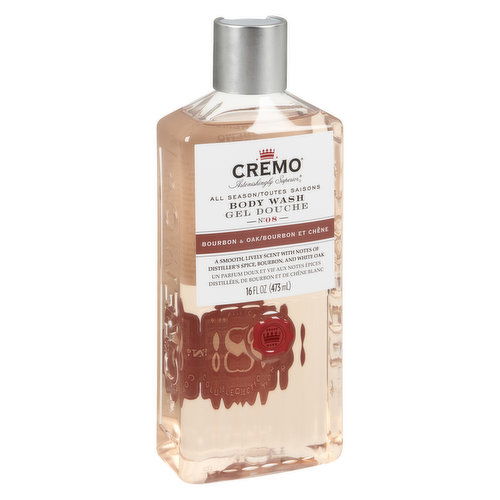 Cremo - Body Wash Bourbon & Oak