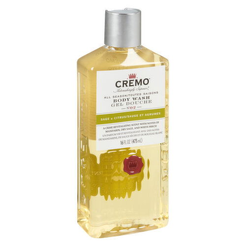 Cremo - Body Wash Sage & Citrus