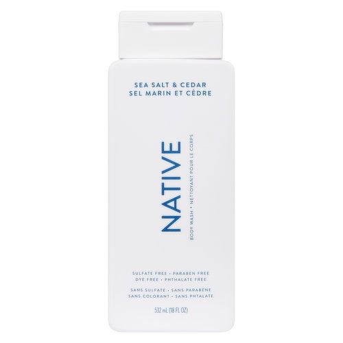 NATIVE - Native Bodywash Sea Salt & Cedar