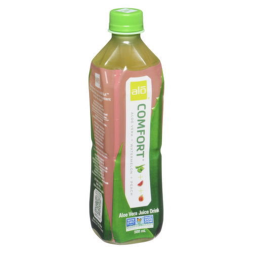 Alo - Comfort Aloe Vera Juice Drink - Watermelon + Peach