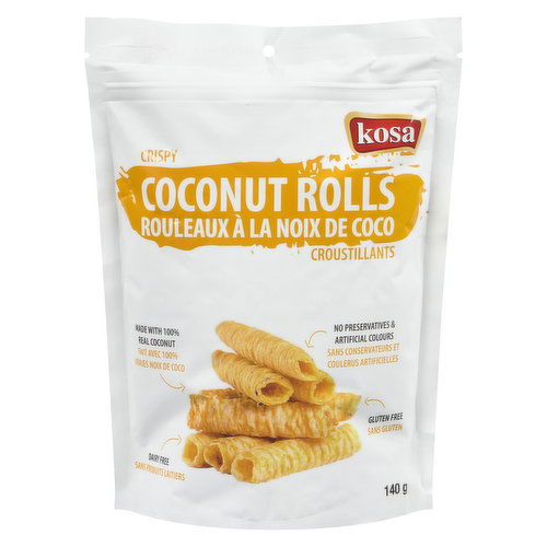 kosa - Crispy Coconut Rolls