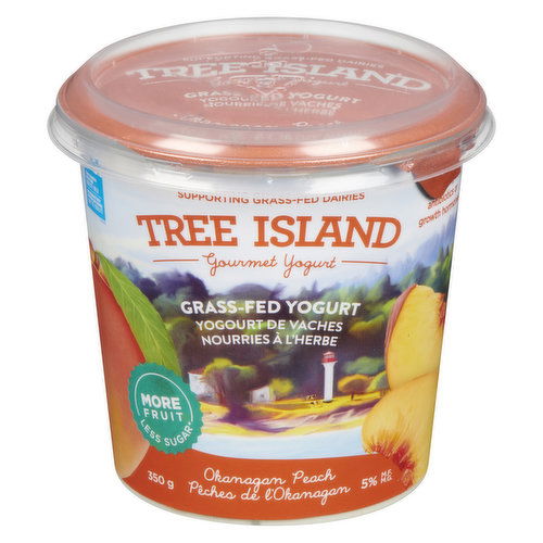 Tree Island - Yogurt Okanagan Peach