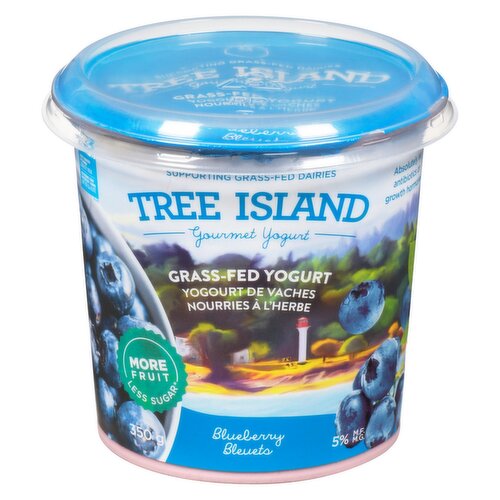 Tree Island - Greek Yogurt Grass Fed Blueberry