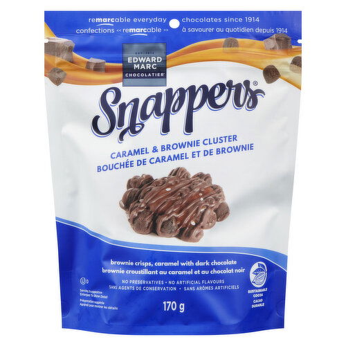 Snappers - Caramel Brownie Clusters