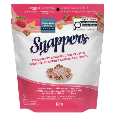 Snappers - Strawberry & Waffle Cone Cluster