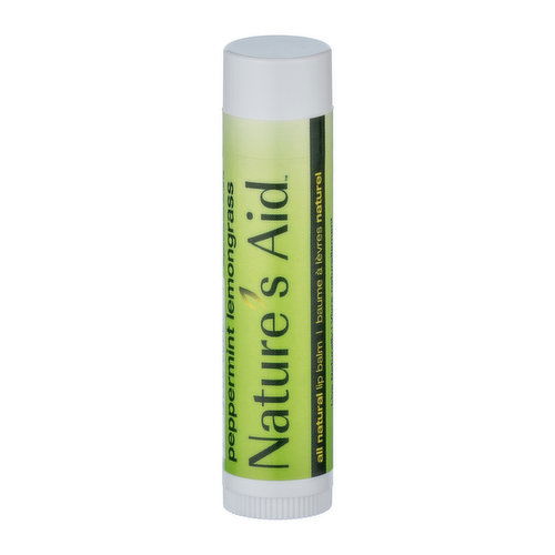 Nature's Aid - Lip Balm Mint Lemongrass