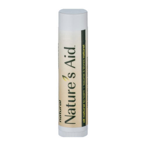 Nature's Aid - Lip Balm Natural