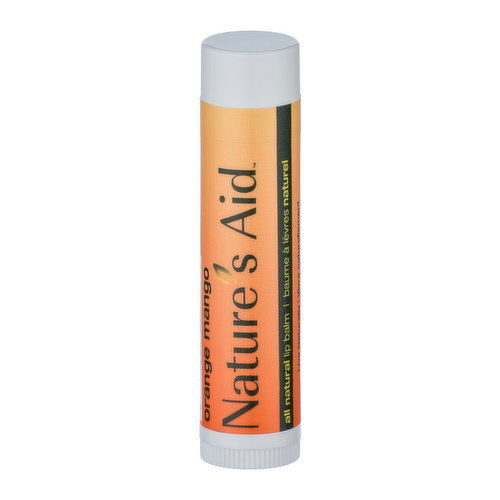 Nature's Aid - Lip Balm Orange Mango