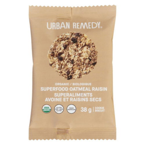 Urban Remedy - Superfood Cookie Oatmeal Raisin