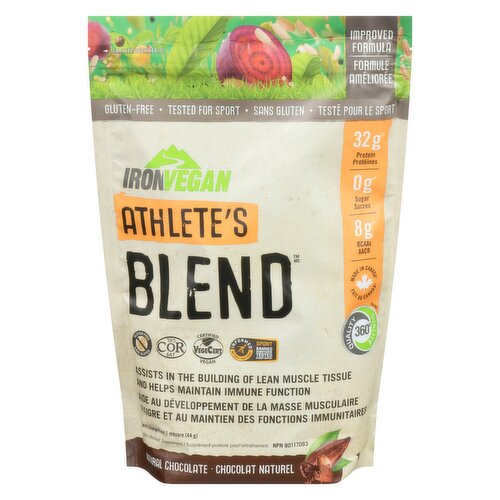 IRON VEGAN - Athlete's Blend Chocolate