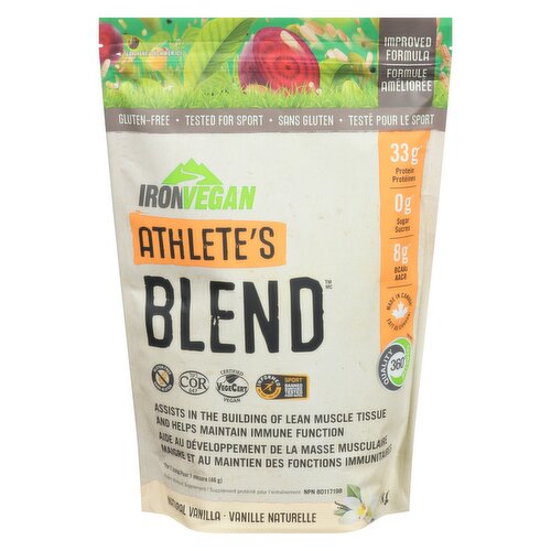 IRON VEGAN - Athlete's Blend Vanilla