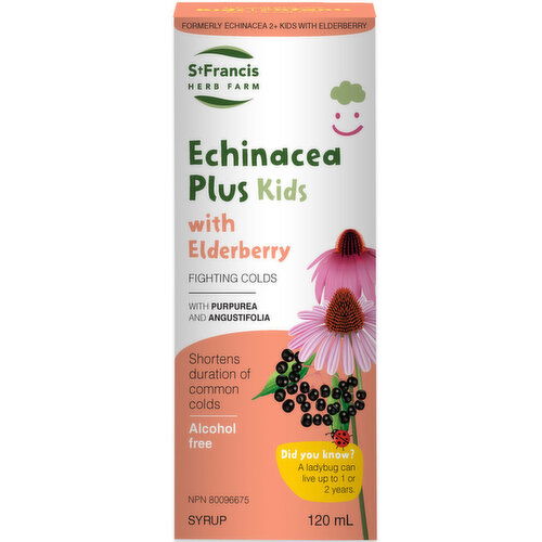 St Francis - Echinacea Plus Kids Elderberry