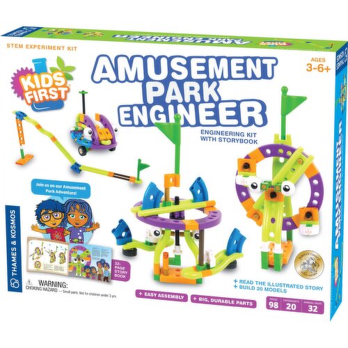 Thames & Kosmos - KIds First Amusement Park Engineer Kit