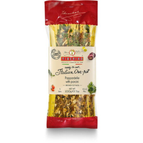 Tiberino - Pappardelle with Porcini Mushroom