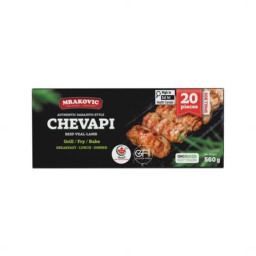 Mrakovic - Chevapi 20 Beef/Veal/Lamb