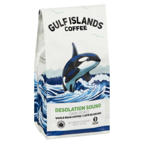 Gulf Island Roasting Co. - Desolation Dark Roast Coffee - Whole Bean