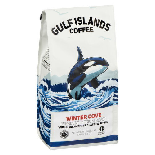 Gulf Island Roastng Co. - Winter Cove Espresso Coffee - Whole Bean