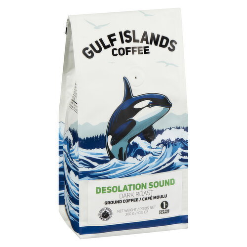 Gulf Island Roasting Co. - Desolation Dark Roast Coffee - Ground