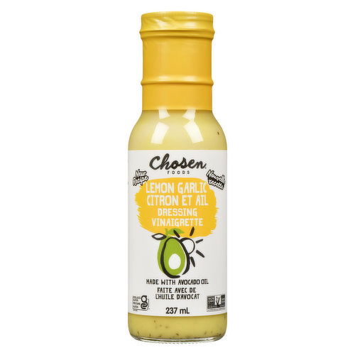 Chosen Foods - Dressing - Lemon Garlic with Avocado Oil