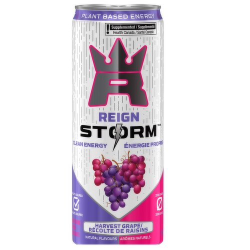 Reign Energy - Storm Harvest Grape