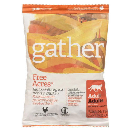 Gather - Adult Cat Food Chicken Recipe Organic