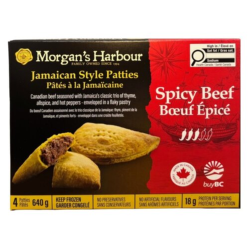 Morgan's Harbour - Spicy Beef Jamaican Patties