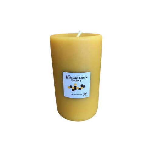 The Kelowna Candle Factory - Pillar 3 Inch all Colours