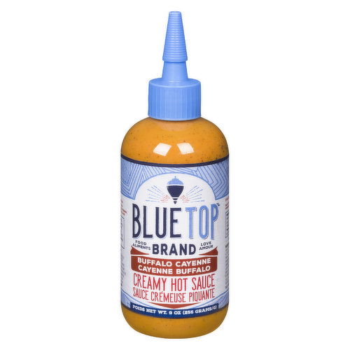 Blue Top - Buffalo Cayenne Creamy Hot Sauce