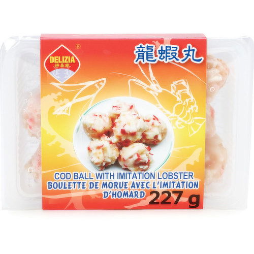 Delizia - Cod Fish Ball with Imitation Lobster