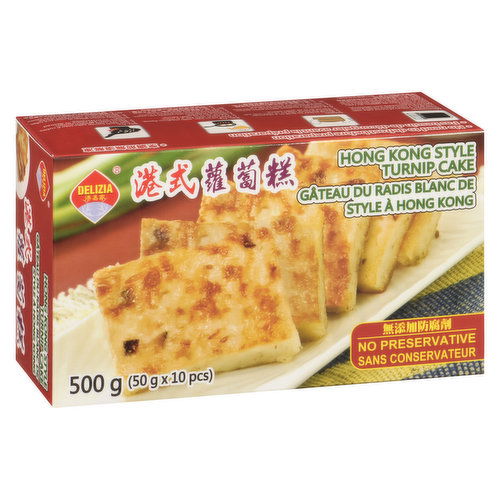 Delizia - Hong Kong Style Turnip Cake