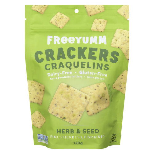 Freeyumm - Crackers Herb & Seed