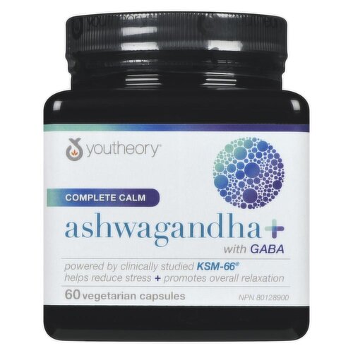 Youtheory - Ashwagandha+ with GABA