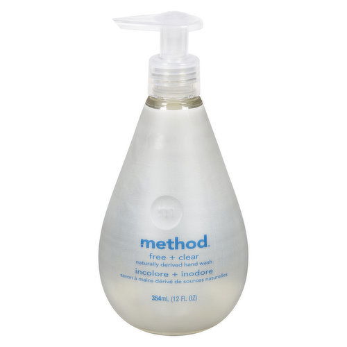 Method - Gel Hand Wash Free + Clear