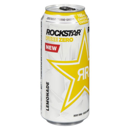 Rockstar - Pure Zero Energy Drink Lemonade