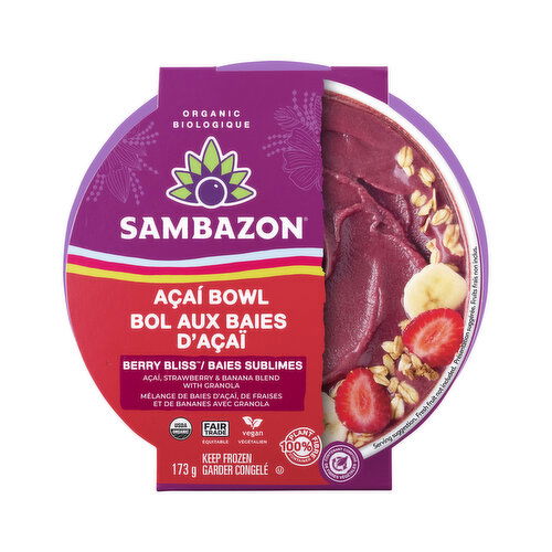 SAMBAZON - ORG ACAI I BOWL BERRY BLISS