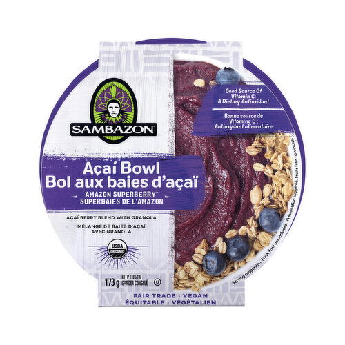 SAMBAZON - ORG ACAI BOWL AMAZON SPRBRY