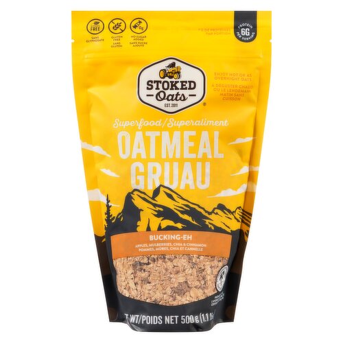 Stoked Oats - Oatmeal Blend Bucking Eh