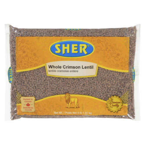 Sher - Lentils - Whole Crimson