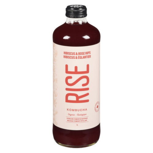 Rise - Hibiscus & Rose Hips Kombucha